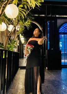 Elegant Black Maxi Dress