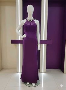 Elegant Purple Gown