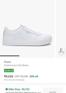 PUMA Carina Lace-up Shoes