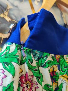 globus Floral Print flair skirt large size