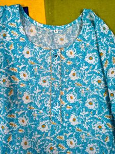 Vintage Floral Print Tunic