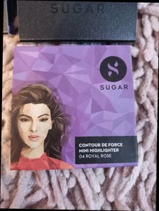 *NEW* SUGAR MINI HIGHLIGHTER 04 ROYAL ROSE