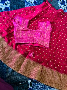 Lehnga, Blouse And Odhani