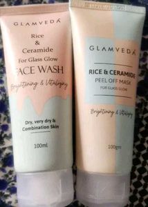 Rice & Ceramide Korean Glass Skin Combo
