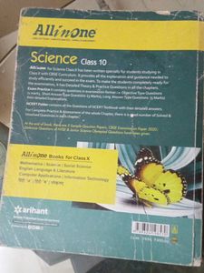 All In One Science Class 10 Reference Book CBSE