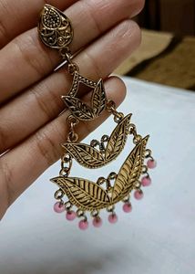 Gold Oxidized Earrings ❤