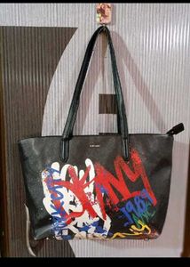 DKNY Graffiti Tote Bag