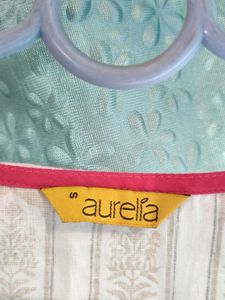 Aurelia Women&#39;s Cotton Straight Fit Kurta