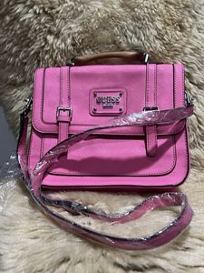 Authentic Guess Pink Satchel Bag