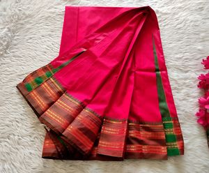 Women Red Silk Saree
