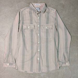Striped Button-Down Shirt