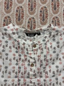 Zudio Pure Cotton Short Kurti