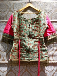 Heavy Silk Lehenga Blouse Dupatta