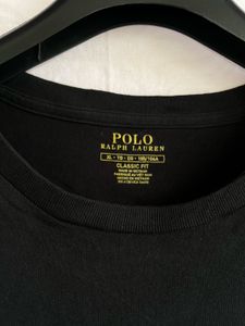 RALPH LAUREN BLACK TEE