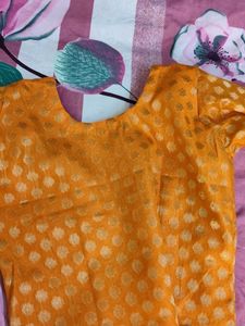 Orange Kurta