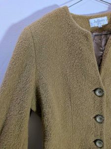 Vintage Button-Down boucle Jacket