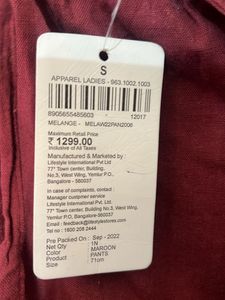 Melange New Palazzo With Tag