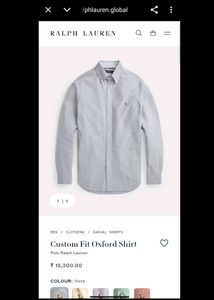 Ralph Lauren Oxford Shirt - Grey