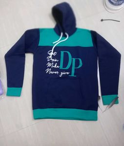 girls Stylish woolen Hoodie