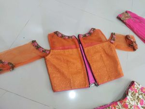 Floral Lehenga Choli Set