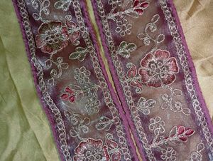 Embroidered 9 Meter Lace
