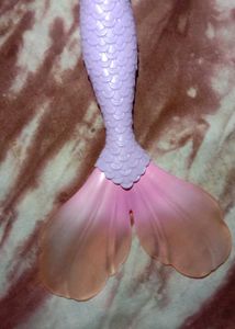 Rare Barbie Purple Odile Mermaid Body