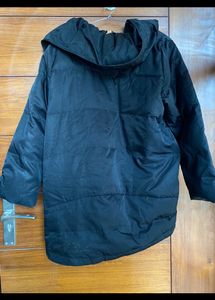 A Line Down Puffer Coat