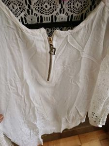 White Lace Top