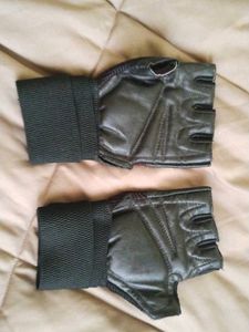 AS Black Gym Gloves