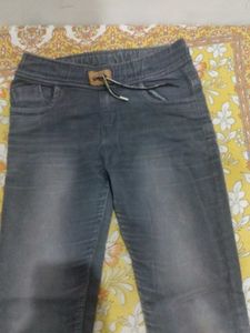 Gray Denim Jeans
