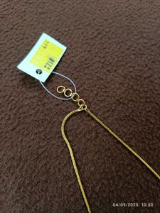New Unused Gold Plated Chain
