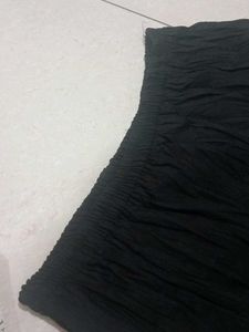 Black And Yellow Skirt.