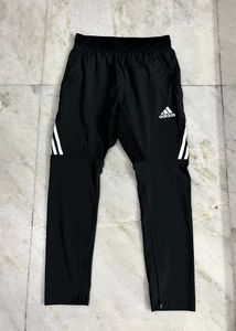 ADIDAS BLACK 3 STRIPES WOMEN TRACKPANTS SIZE S