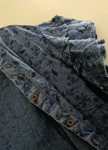 Denim Jacket With Beautiful Sleeves