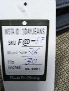 F@67 Size-26 Slim Jeans
