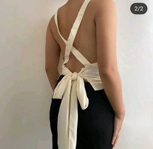 Backless Tie Top