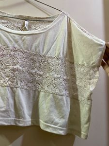 Lace Detail Top