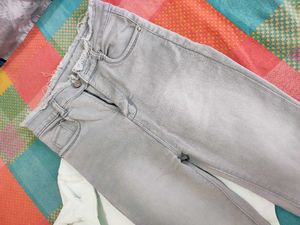 Combo Crop Top And Jean