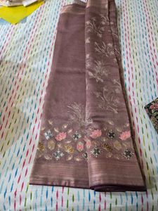 Elegant Floral Saree