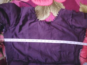 Elegant Purple Embroidered Salwar Kameez