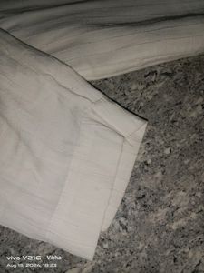White Pant Ankle Length