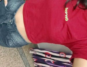 Burgundy Crop Top (S)