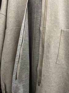 Korean Felt Unisex Hooded Overcoat