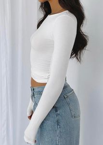 White Long Sleeve Top