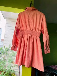 Zudio red dress