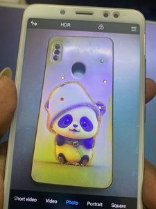 Redmi note 5pro with Cute Panda Phone Case