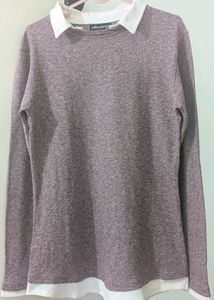 Stylish Long Sleeve Collared Tshirt