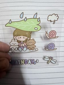 Aesthetic stickers- 6 pieces combo