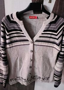 WOOLEN Embroided Cardigan For Women