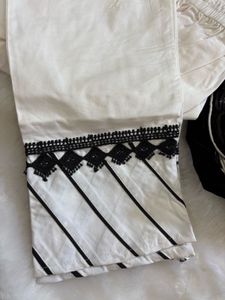 Pakistani Black Velvet Kurta Set